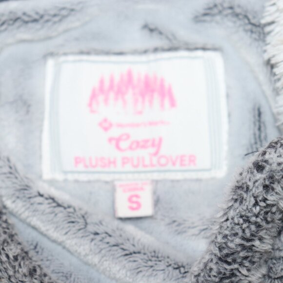 Member's Mark Cozy Plush Pullover with hood and pocket Size Small Gray - Picture 3 of 4